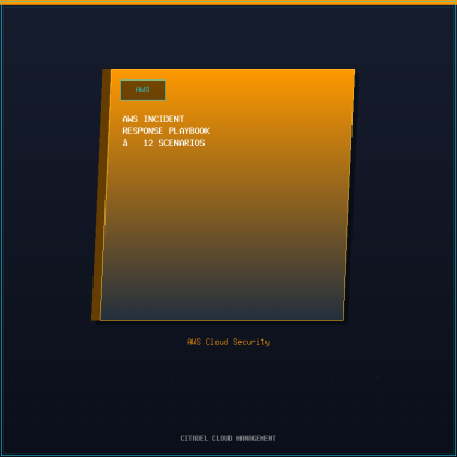 AWS Incident Response Playbook — 12 Scenarios
